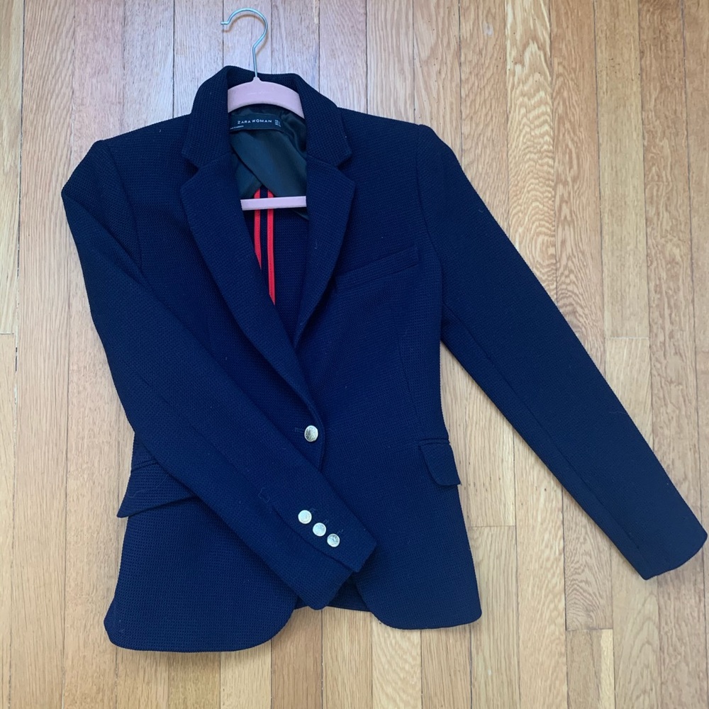 Classic Navy Zara blazer
